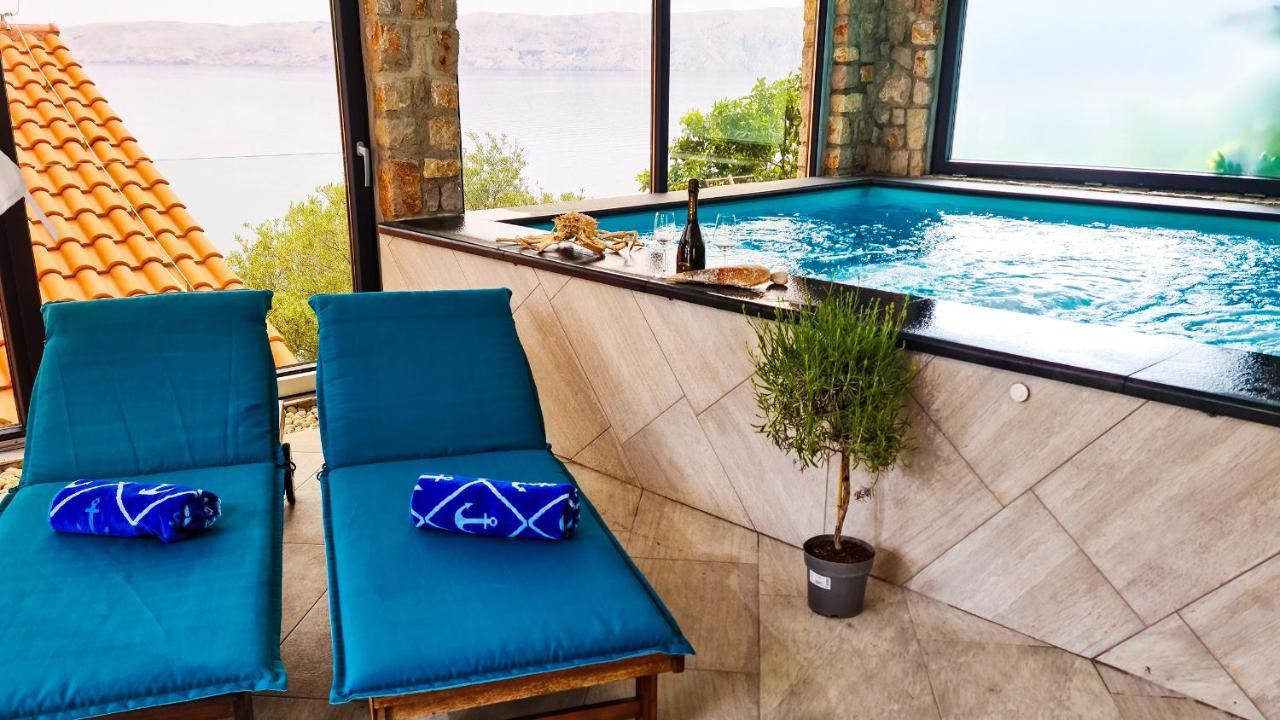 Villa Relax , With Seaview And Two Pools Near Beach Starigrad  Luaran gambar